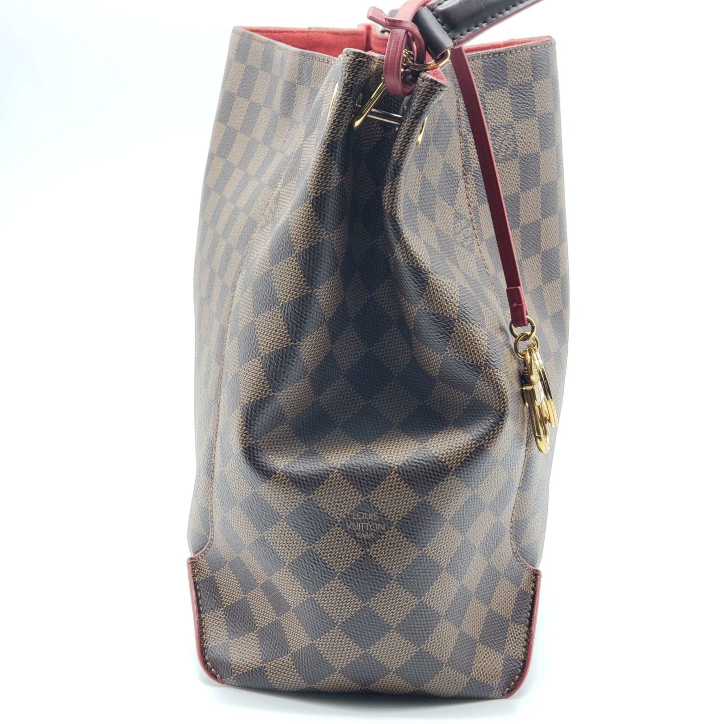 Louis Vuitton Caissa Damier EbeneHobo Shoulder Bag