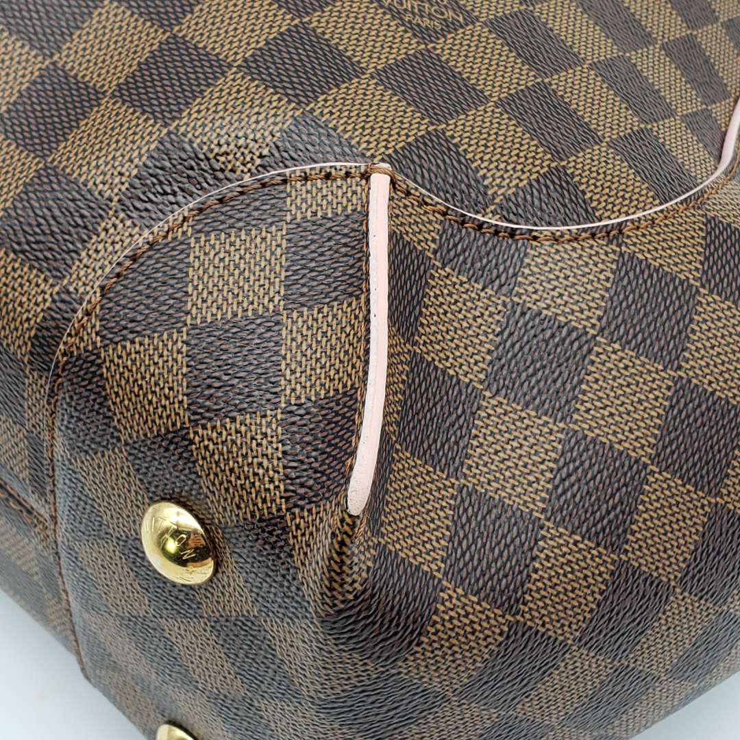 Louis Vuitton Caissa Hobo Rose Ballerine Damier Shoulder Bag