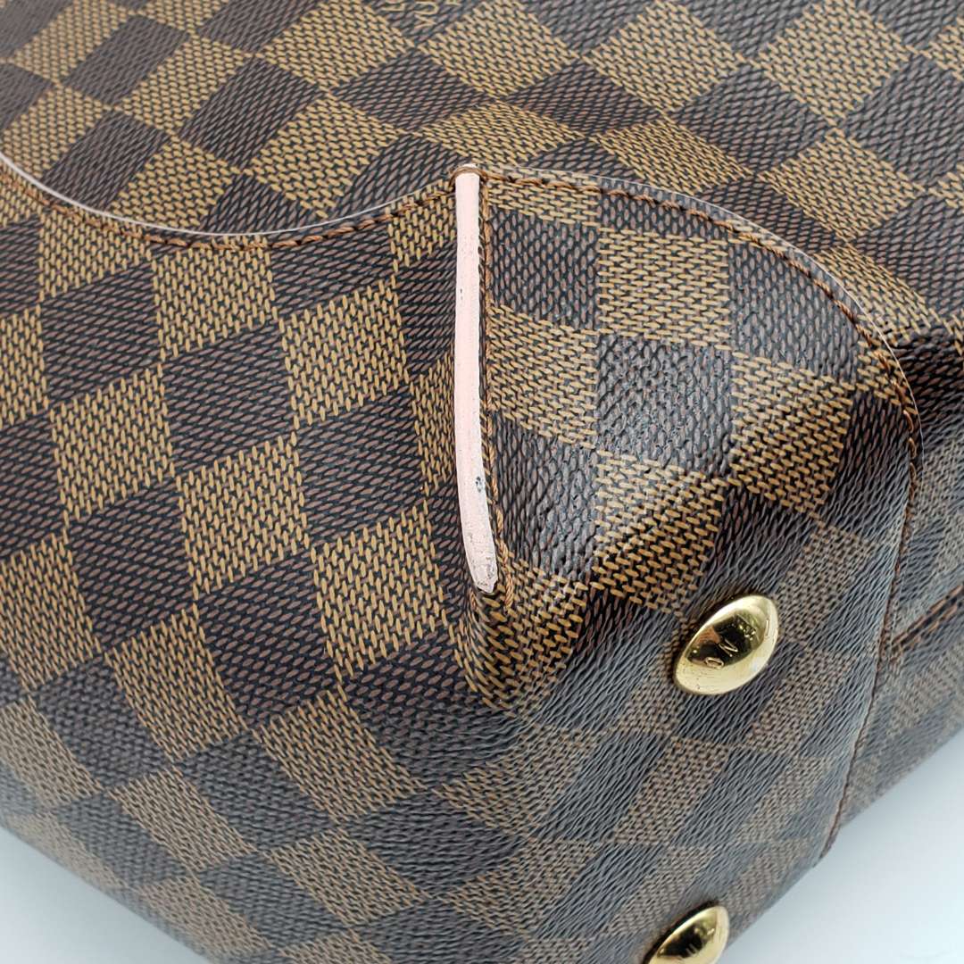 Louis Vuitton Caissa Hobo Rose Ballerine Damier Shoulder Bag