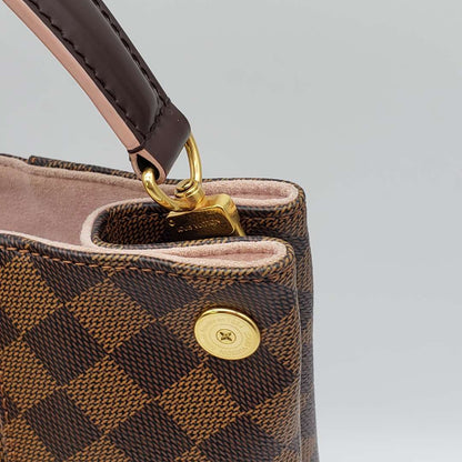 Louis Vuitton Caissa Hobo Rose Ballerine Damier Shoulder Bag