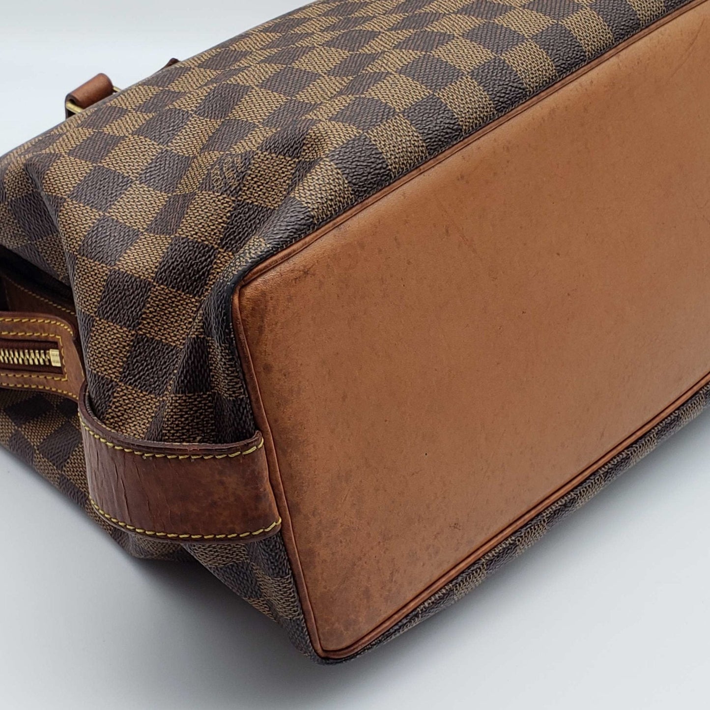 Louis Vuitton Columbine Brown Damier Tote Bag