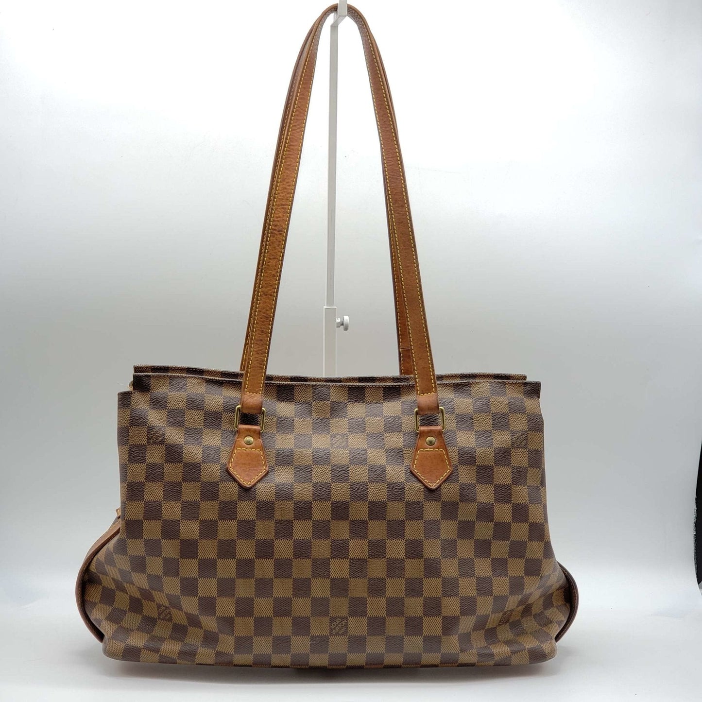 Louis Vuitton Columbine Brown Damier Tote Bag