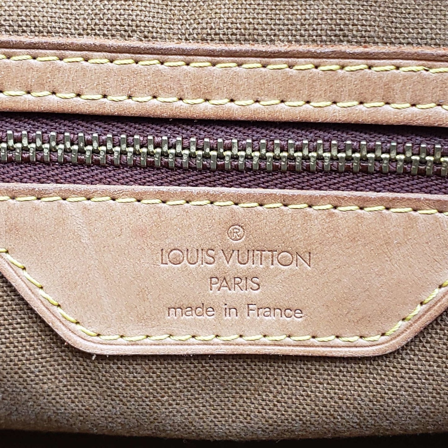 Louis Vuitton Columbine Brown Damier Tote Bag