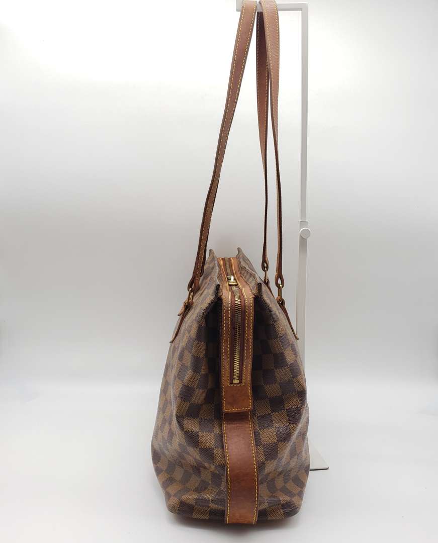 Louis Vuitton Columbine Brown Damier Tote Bag