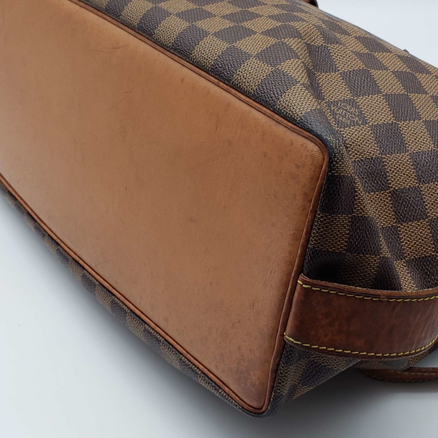 Louis Vuitton Columbine Brown Damier Tote Bag