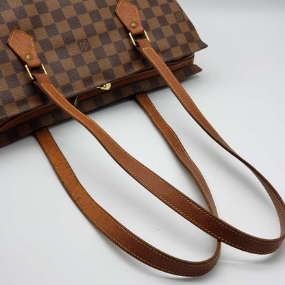 Louis Vuitton Columbine Brown Damier Tote Bag