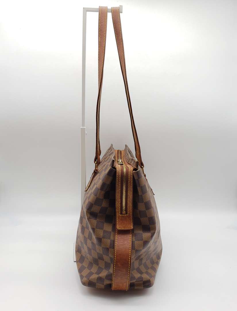 Louis Vuitton Columbine Brown Damier Tote Bag