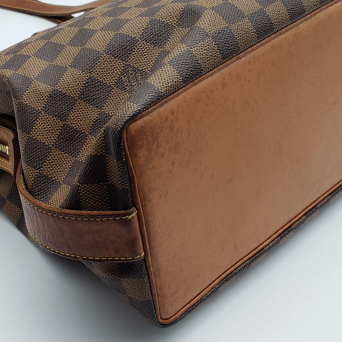 Louis Vuitton Columbine Brown Damier Tote Bag