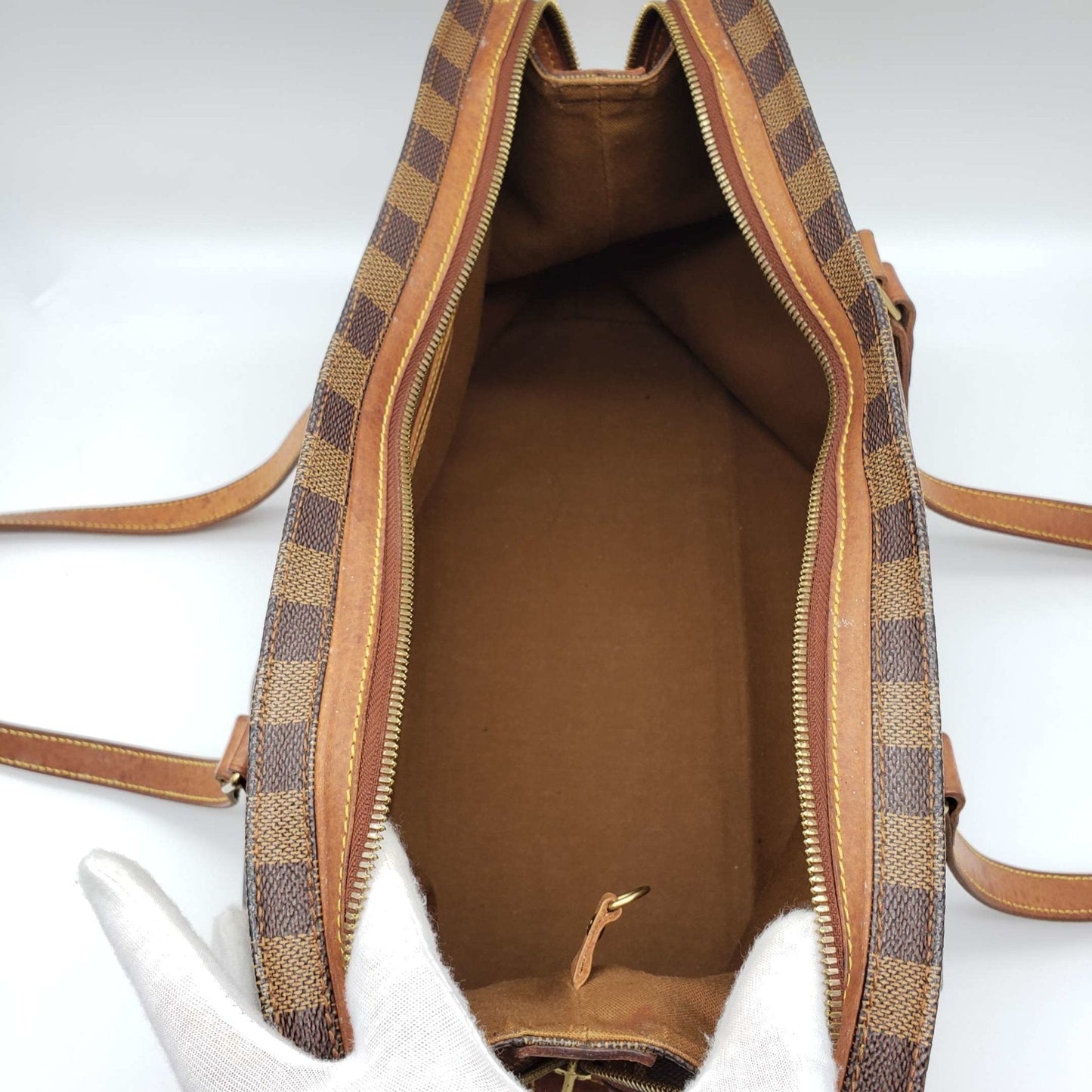 Louis Vuitton Columbine Brown Damier Tote Bag