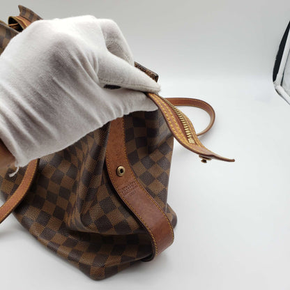 Louis Vuitton Columbine Brown Damier Tote Bag