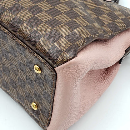 Louis Vuitton Cuir Taurillon Damier Ebene Normandy Magnolia