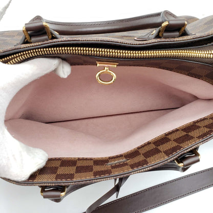 Louis Vuitton Cuir Taurillon Damier Ebene Normandy Magnolia