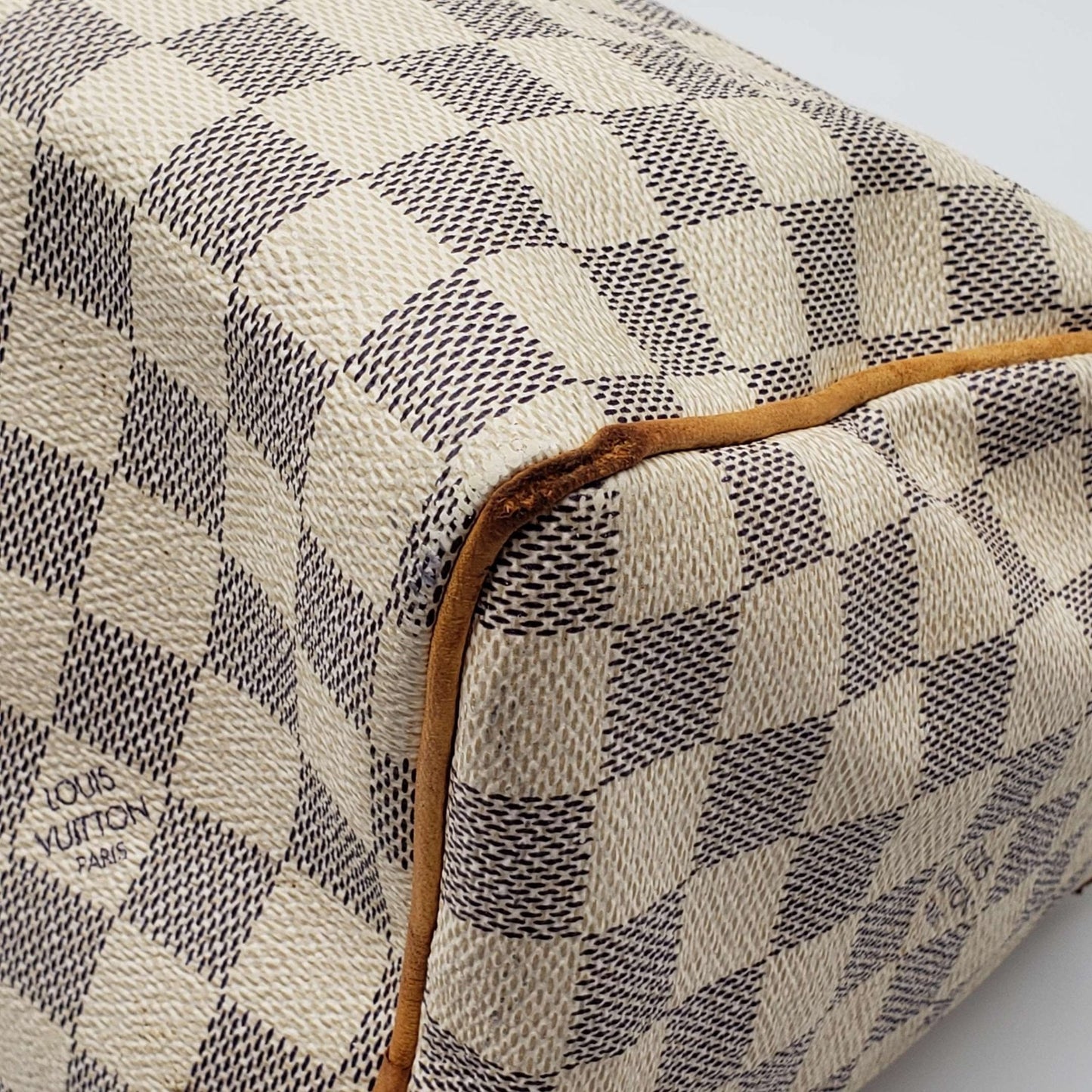 Louis Vuitton Damier Azur Speedy 25 Hand Bag