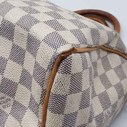 Louis Vuitton Damier Azur Speedy 25 Hand Bag