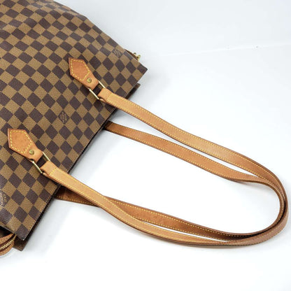 Louis Vuitton Damier Ebeme Columbine Tote Bag