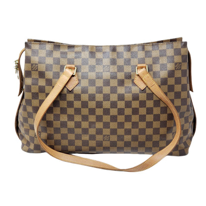 Louis Vuitton Damier Ebeme Columbine Tote Bag