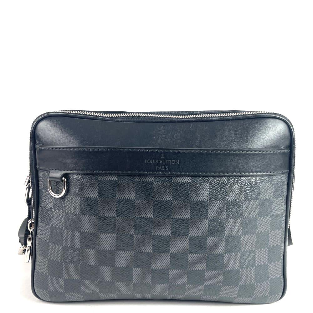 LOUIS VUITTON Damier Graphite Trocadero Messenger PM