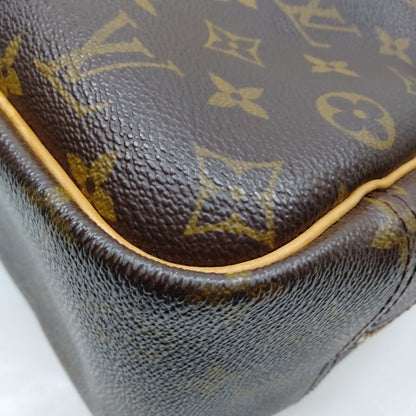 Louis Vuitton Deauville Brown Monogram Hand Bag