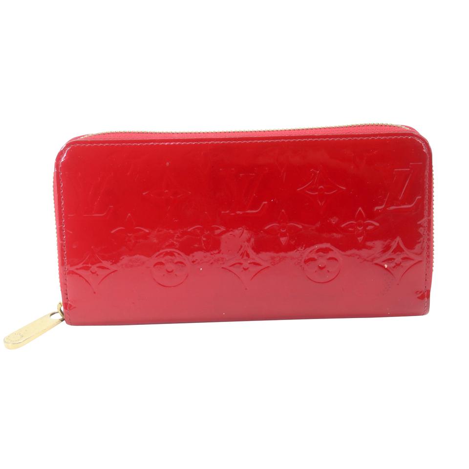 Louis Vuitton Zippy Pomme D'amour Monogram Vernis Wallet LV-1111P-0008