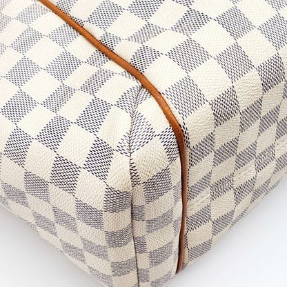 Louis Vuitton Totally MM Damier Azur Shoulder Bag