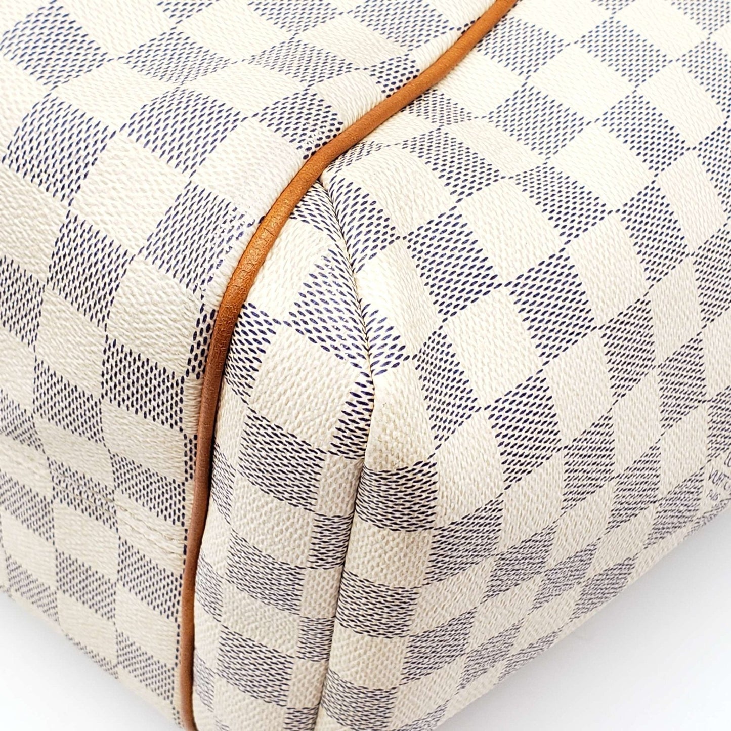 Louis Vuitton Totally MM Damier Azur Shoulder Bag