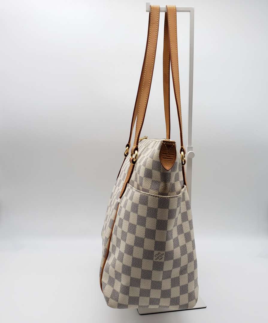 Louis Vuitton Totally MM Damier Azur Tote Bag