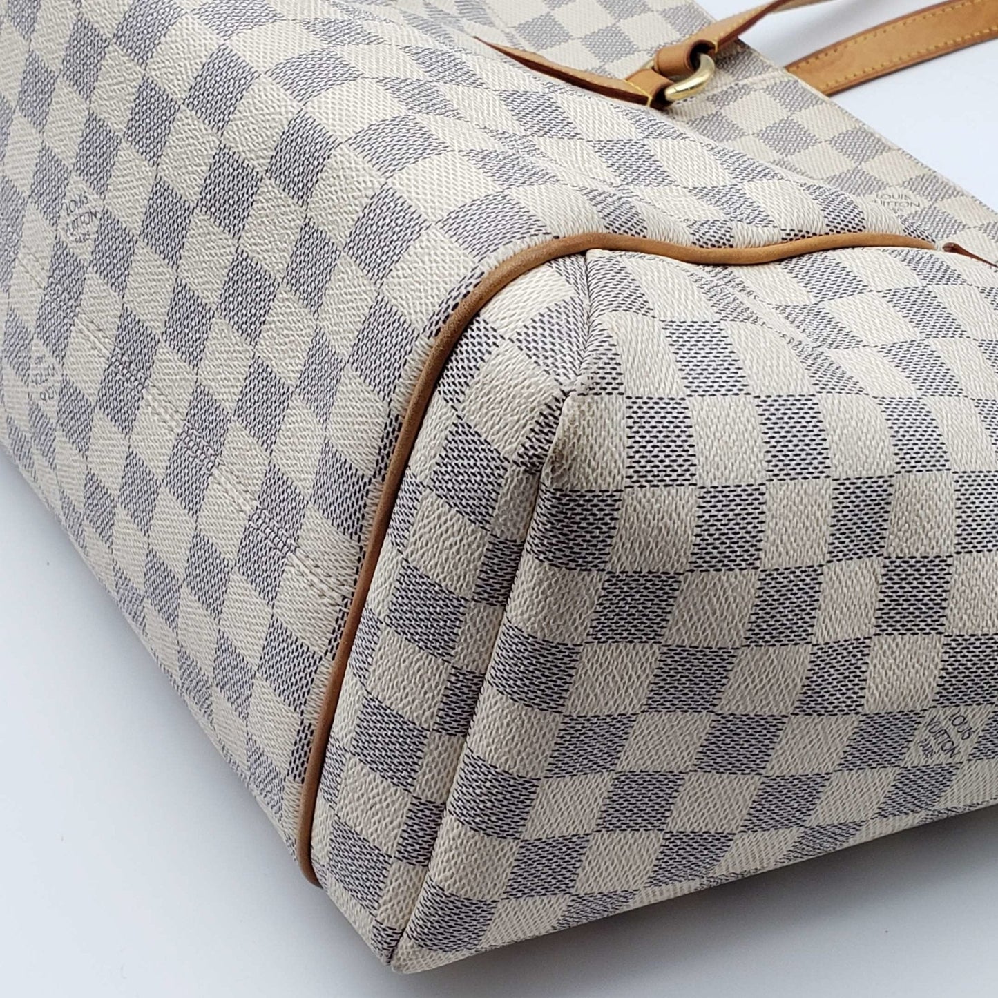 Louis Vuitton Totally MM Damier Azur Tote Bag