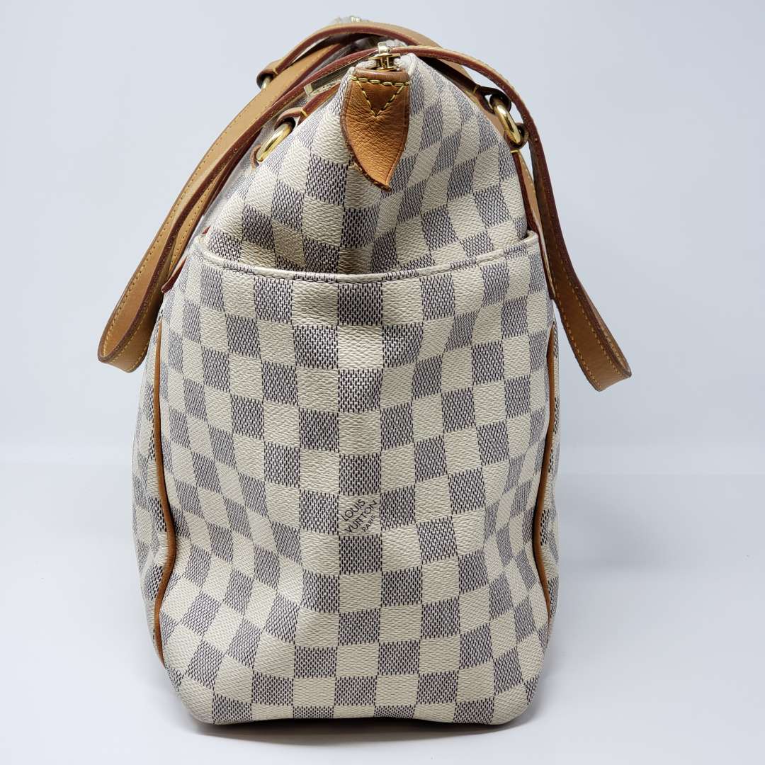 Louis Vuitton Totally MM Damier Azur Tote Bag