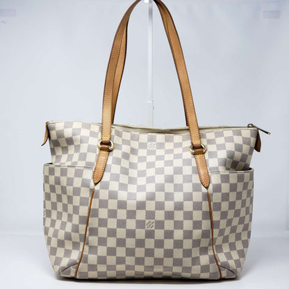 Louis Vuitton Totally MM Damier Azur Tote Bag