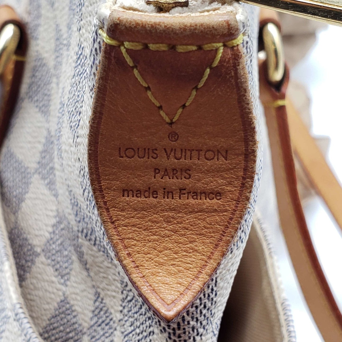 Louis Vuitton Totally MM Damier Azur Tote Bag