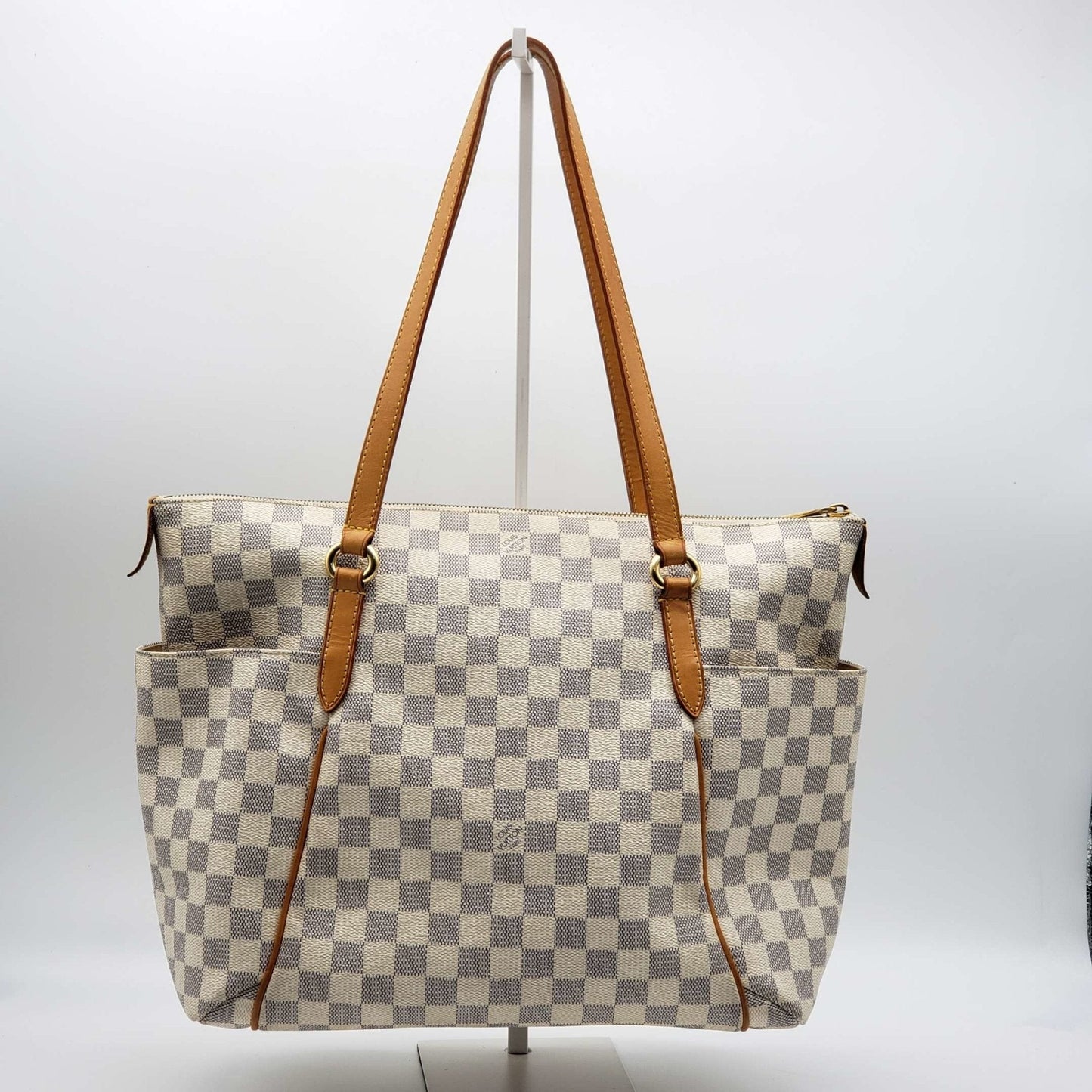 Louis Vuitton Totally MM Damier Azur Tote Bag