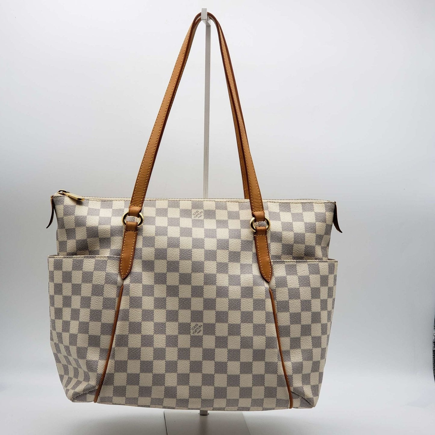 Louis Vuitton Totally MM Damier Azur Tote Bag