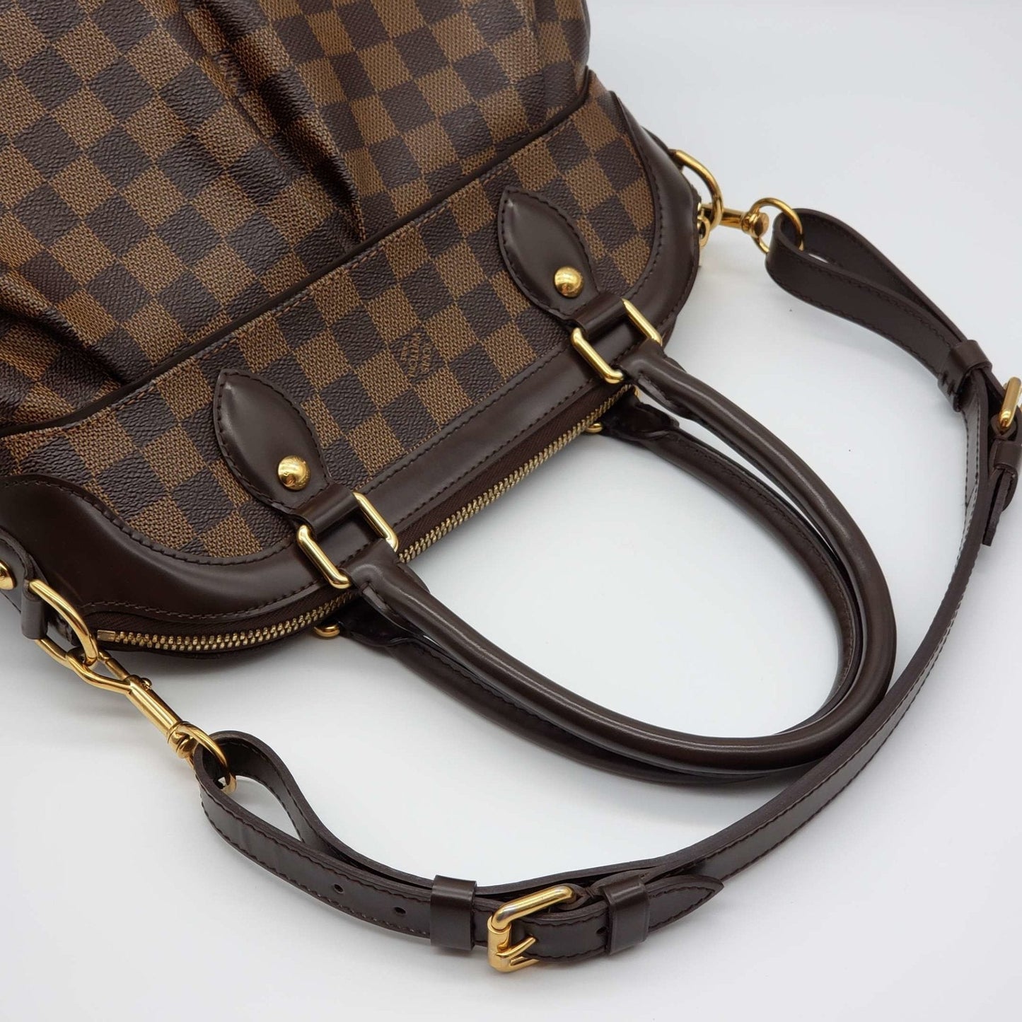 Louis Vuitton Trevi PM Damier Ebene Shoulder Bag