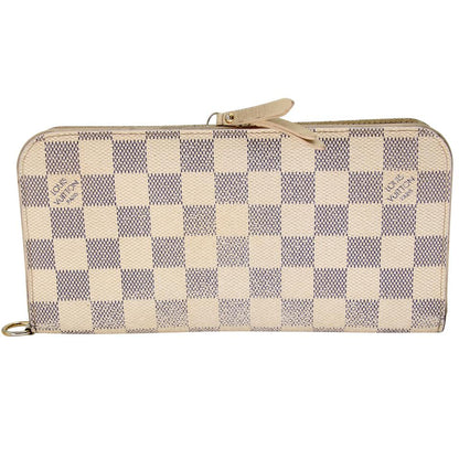 Louis Vuitton Zippy Damier Azur Canvas Insolite Wallet LV-0402N-0106