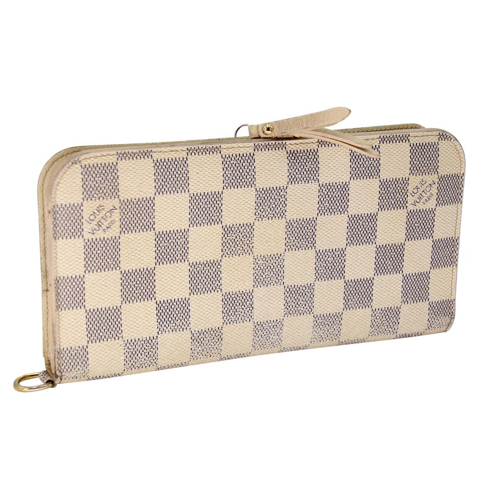 Louis Vuitton Zippy Damier Azur Canvas Insolite Wallet LV-0402N-0106