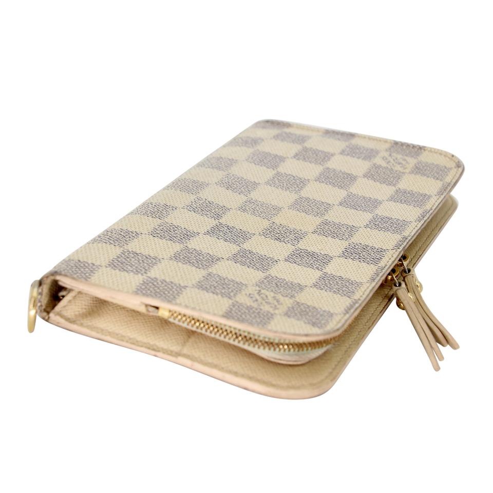 Louis Vuitton Zippy Damier Azur Canvas Insolite Wallet LV-0402N-0106