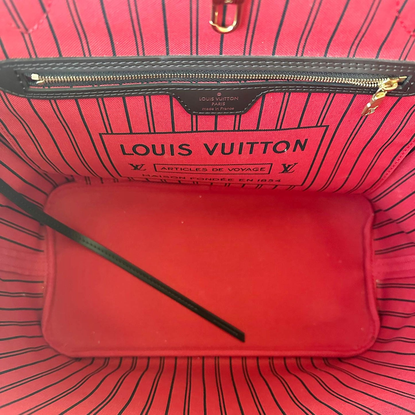 Louis Vuitton Damier Ebene Neverfull MM