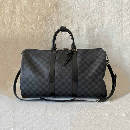 Louis Vuitton Damier Graphite Keepall 45 Bandouliere