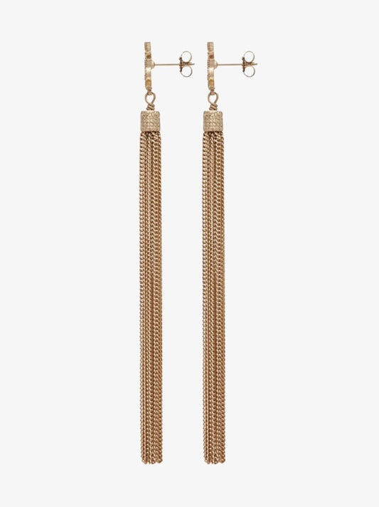 Saint Laurent Women Loulou Chaines Earrings