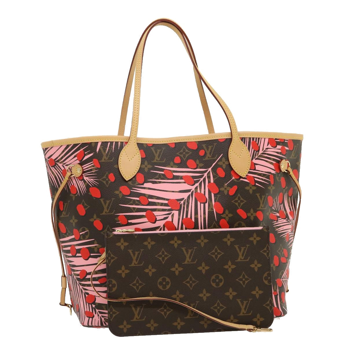 LOUIS VUITTON Monogram Jungle Dot Neverfull MM Tote Bag M41979 LV  lt480A