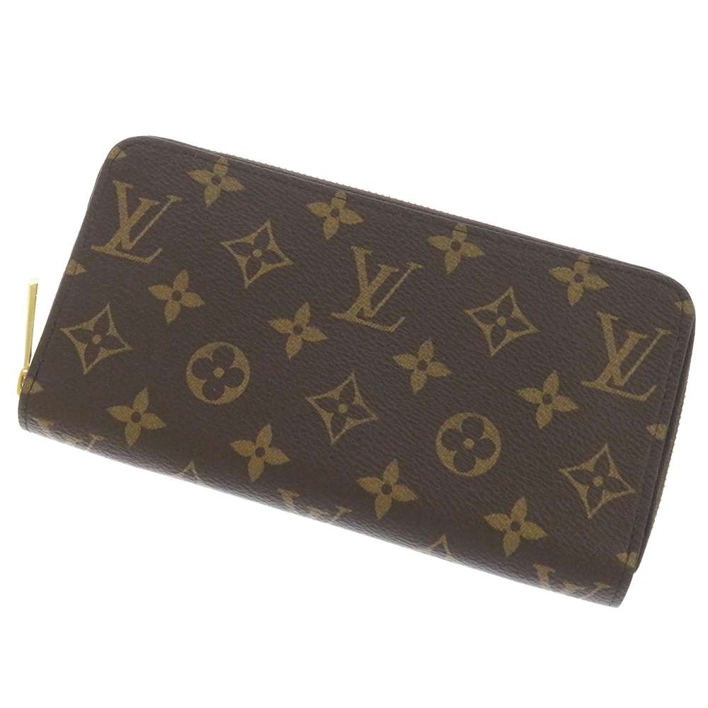 LOUIS VUITTON Zippy Wallet Fuchsia M41895 Monogram