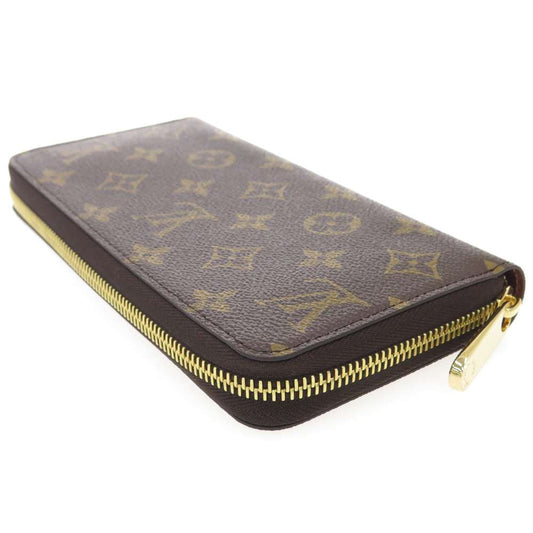 LOUIS VUITTON Zippy Wallet Brown M42616 Monogram