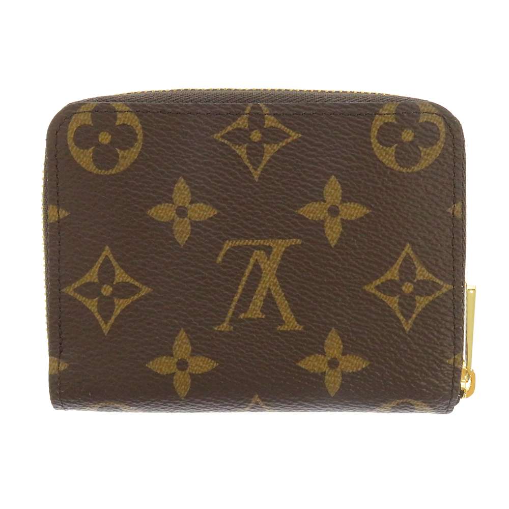 LOUIS VUITTON Zippy Coin Purse Brown M60067 Monogram