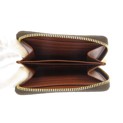 LOUIS VUITTON Zippy Coin Purse Brown M60067 Monogram