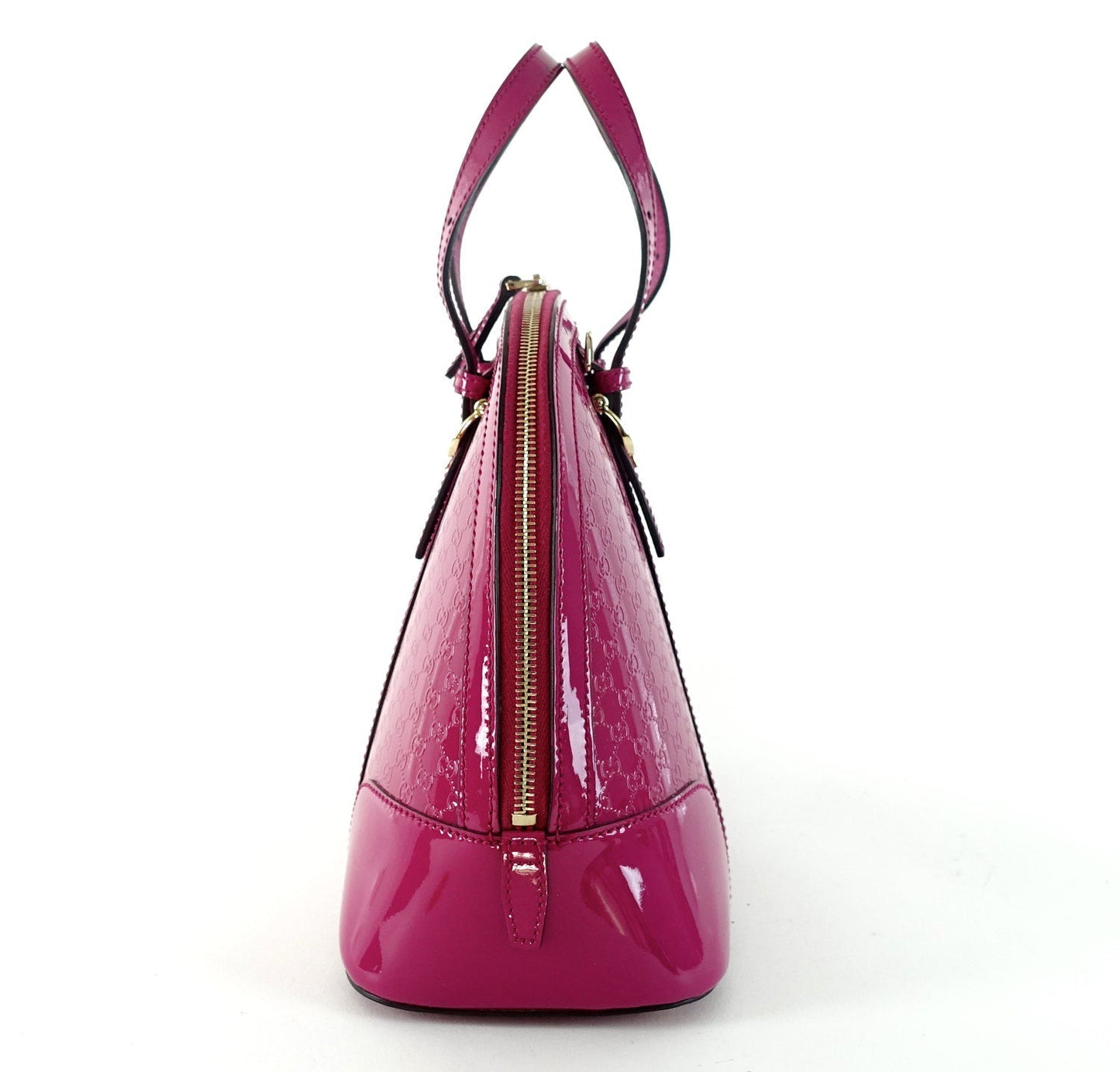 Nice Small MicroGuccissima Patent Leather Bag