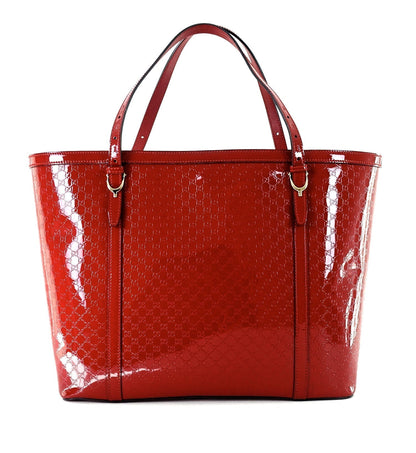 Nice Guccissima Patent Leather Tote Bag