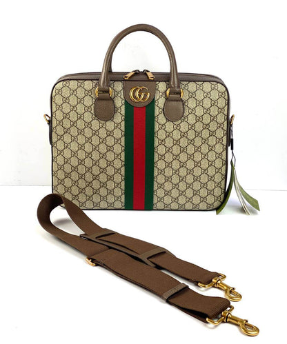 Men's briefcase from the Gucci Ophidia GG collection