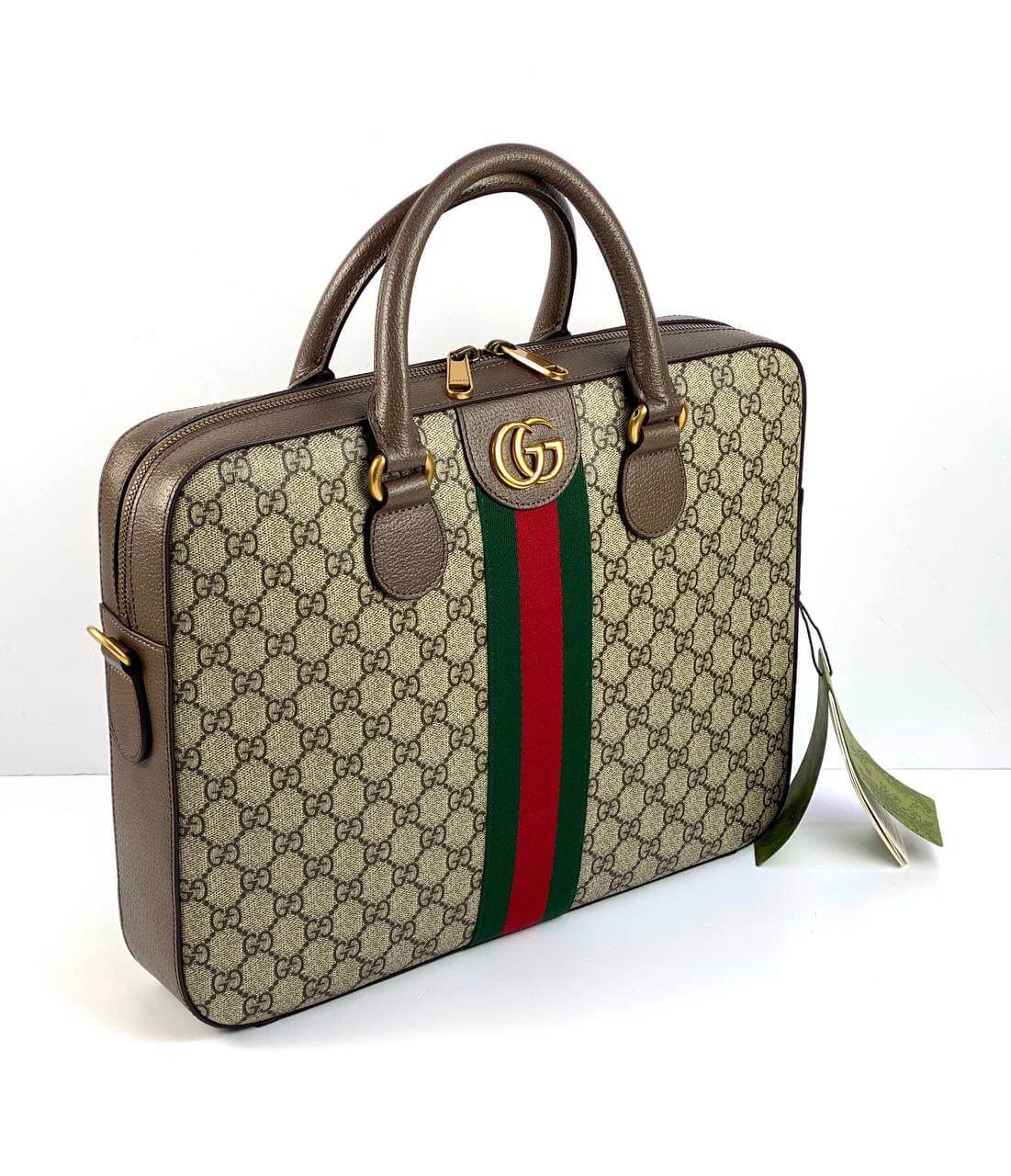 Men's briefcase from the Gucci Ophidia GG collection