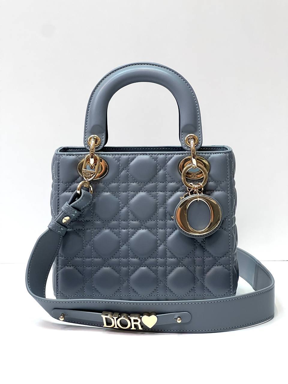 Christian Dior LADY DIOR MY ABCDior Denim Blue Cannage