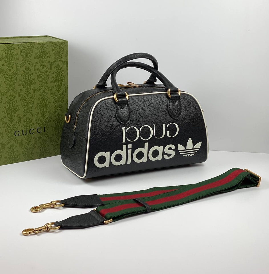 Gucci x adidas mini duffle bag